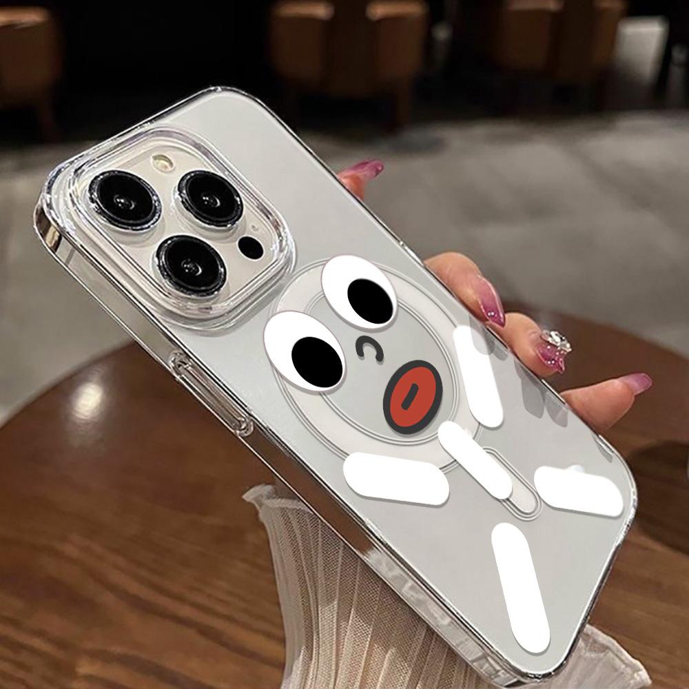 Magnetic Phone Case for iPhone 12 14 16 17 Pro 17 16 15 14 13 12 Pro Max  12 13 14 15  16 High Quality Shockproof Shell Full Protection Cute Style