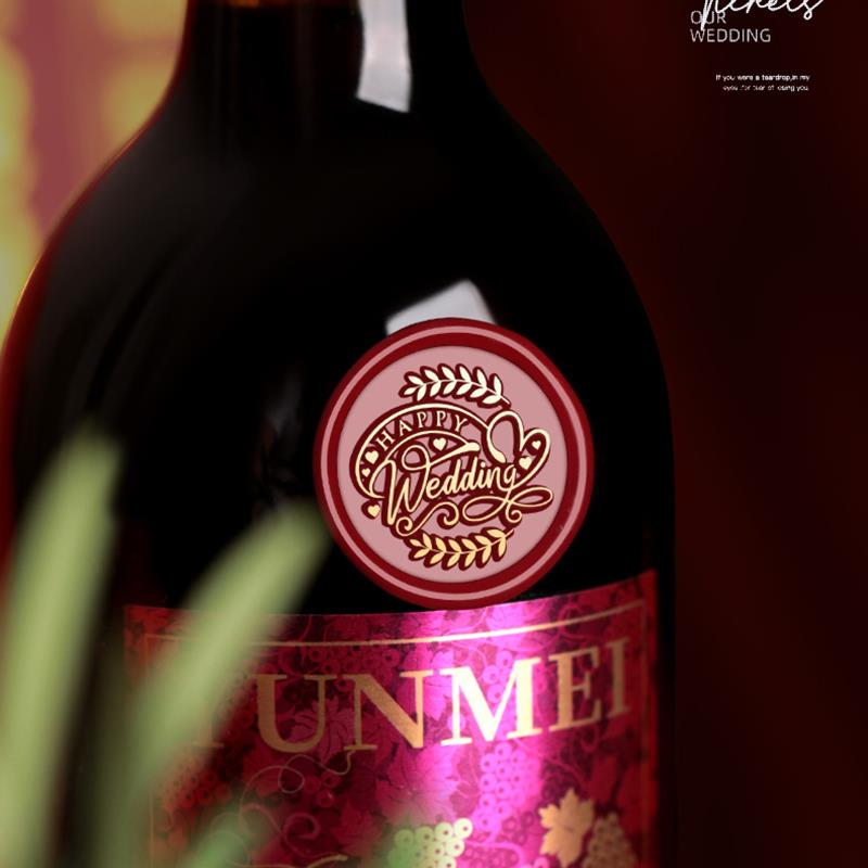 Wedding Celebration Stamps Wax Seal Stamp Vintage Sealing Stamp Head For Cards Envelopes Wedding Invitations Gift Packaging