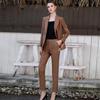 New Spring-Autumn Coffee Formal Suit: Slimming White-Collar Women's Workwear