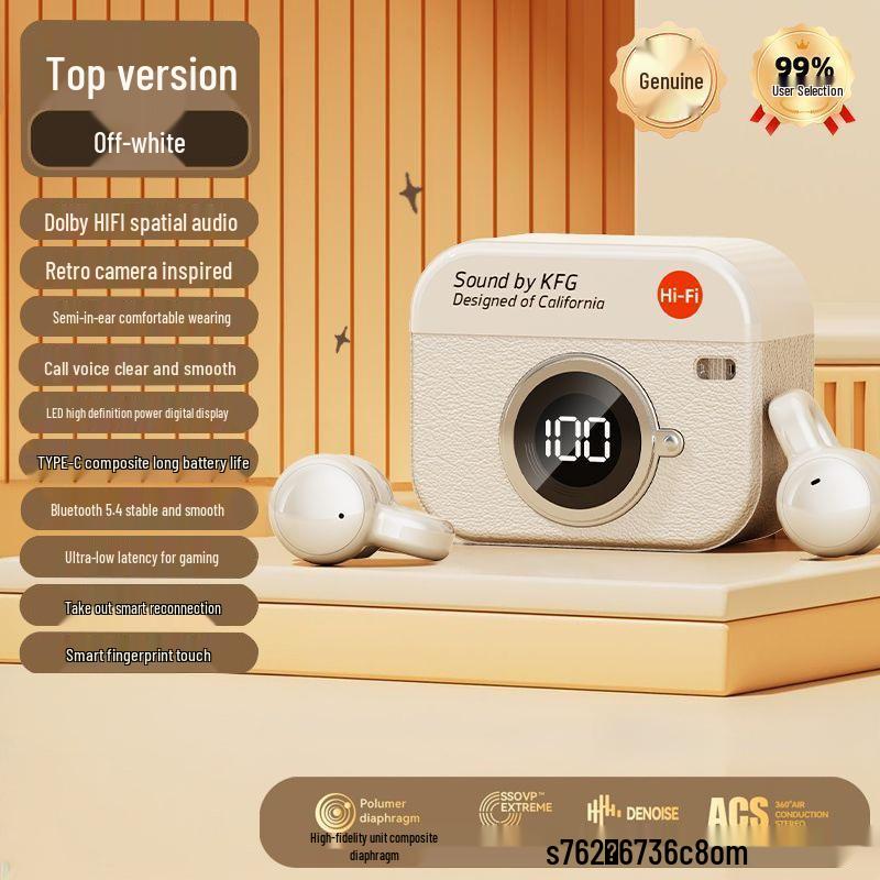 Bluetooth Earphones with Long Battery Life - Low Latency, Touch Control, Sports Series