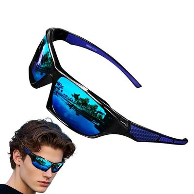 Men's Polarized Sunglasses Comprehensive Protection Sun Glasses Comfortable Fashion Shades Outdoor Sports Eyewear for Driving