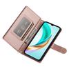 For Huawei nova 14 Pro 5G Case Zipper Pocket Wallet Leather Phone Cover with Straps