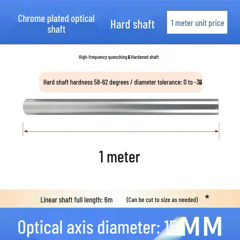 Custom Optical Linear Chrome-Plated Rod for DIY Storage Rack