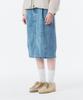 Brompton London W Denim Skirt - M/Blue (P261Wsk460)