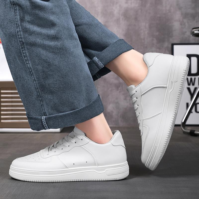 Herren Freizeitschuhe für alle Jahreszeiten Mode Skateboarden Studenten Bequeme Sneaker Jungen Trendige Schuhe mit weicher Sohle Atmungsaktiv