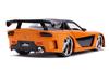 Jada Toys Fast & Furious Series 1/24 F&F Mazda RX-7 Orange/Black (Han) Finished Product