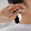 Trendy Korean-Style Pearl Ear Clips: Fashionable, Personalized, No-Piercing Design