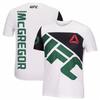 UFC Mouth Cannon Connor McGregor Men's Short Sleeve MMA Mixed Martial Arts Training Sanda Suit Skinny Quick Drying Suit