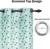 54'' X 84'' Outdoor Printed Waterproof UV Protection Privacy Thermal Insulated Grommet , Planet (1 Panel )