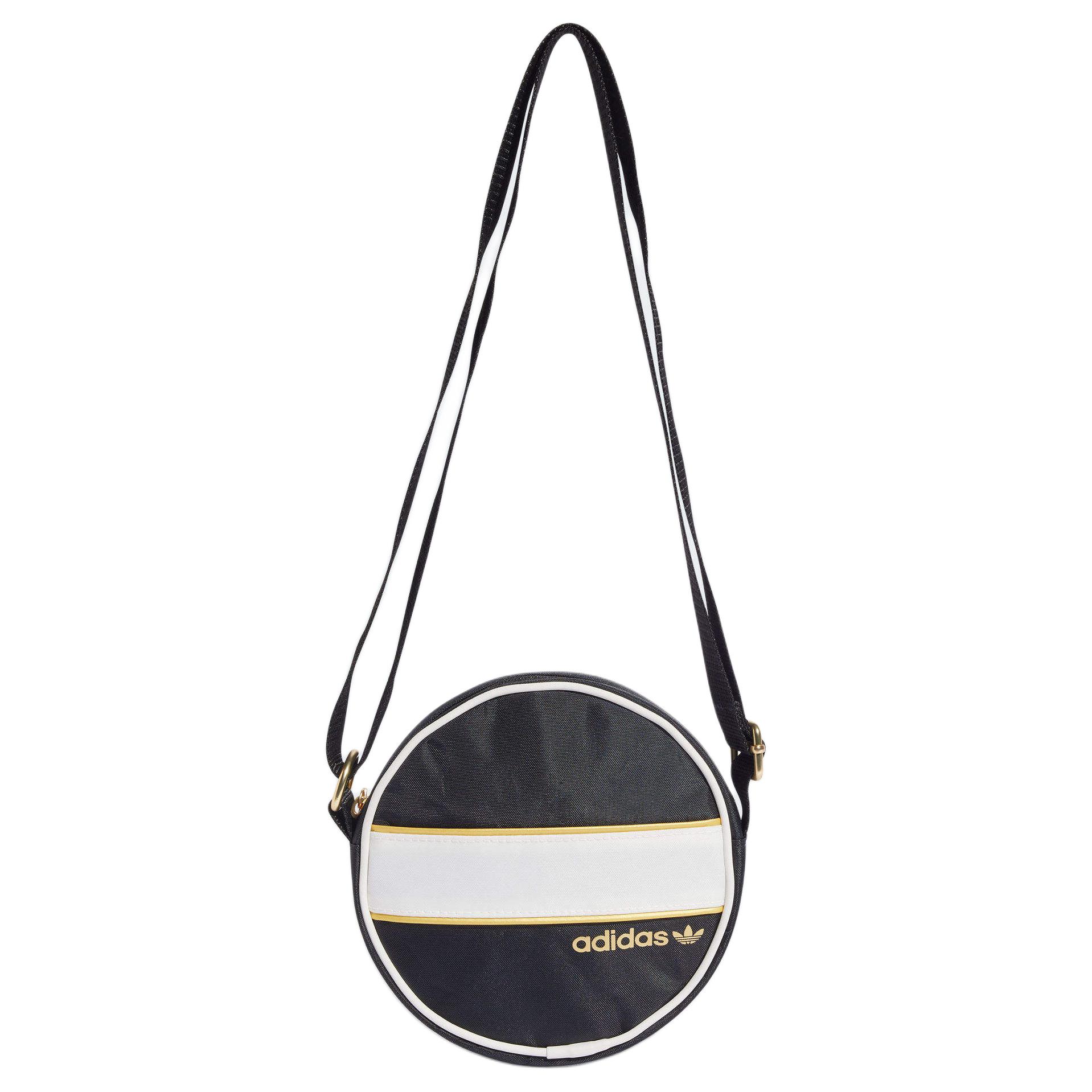 

Adidas Originals Polyester Blend Fabric Small Round Bag, Shoulder Bag, Crossbody Bag Regular Unisex Black Adidas IX6841 чёрный