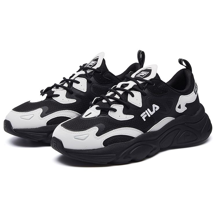 FILA Mars 1 Fabric Synthetic Leather Mars Splicing Sports Shock Absorbing Wear Resistant Breathable Low Top Lifestyle Casual Shoes F12W041117FFN
