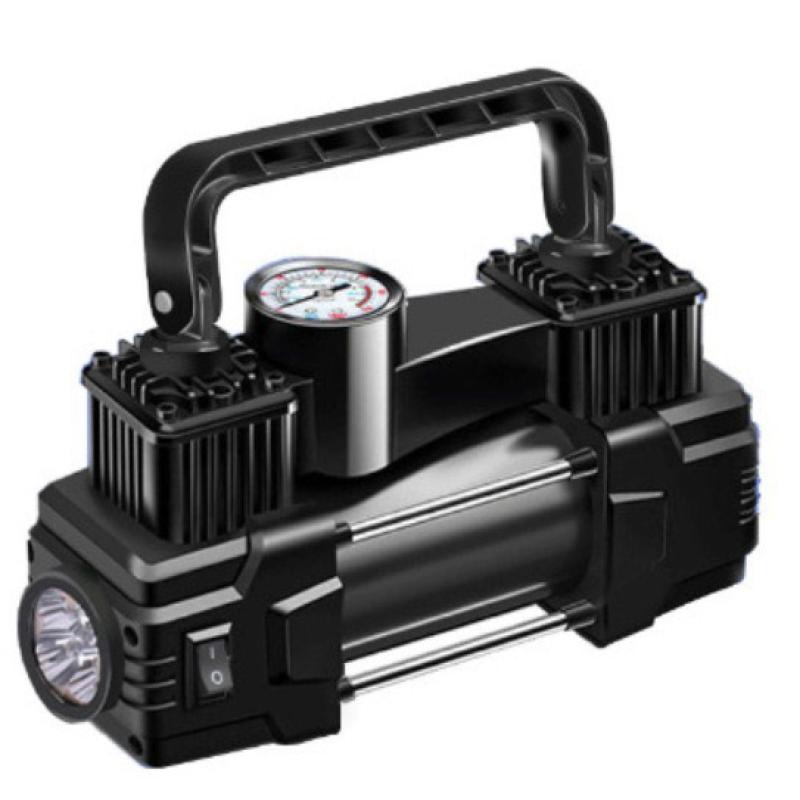 Car Air Inflator Pump With Emergency LED Light 150 PSI 50 L/min Portable Tire Inflator with Digital Display For Car 12V 120W Air Compressor Pump