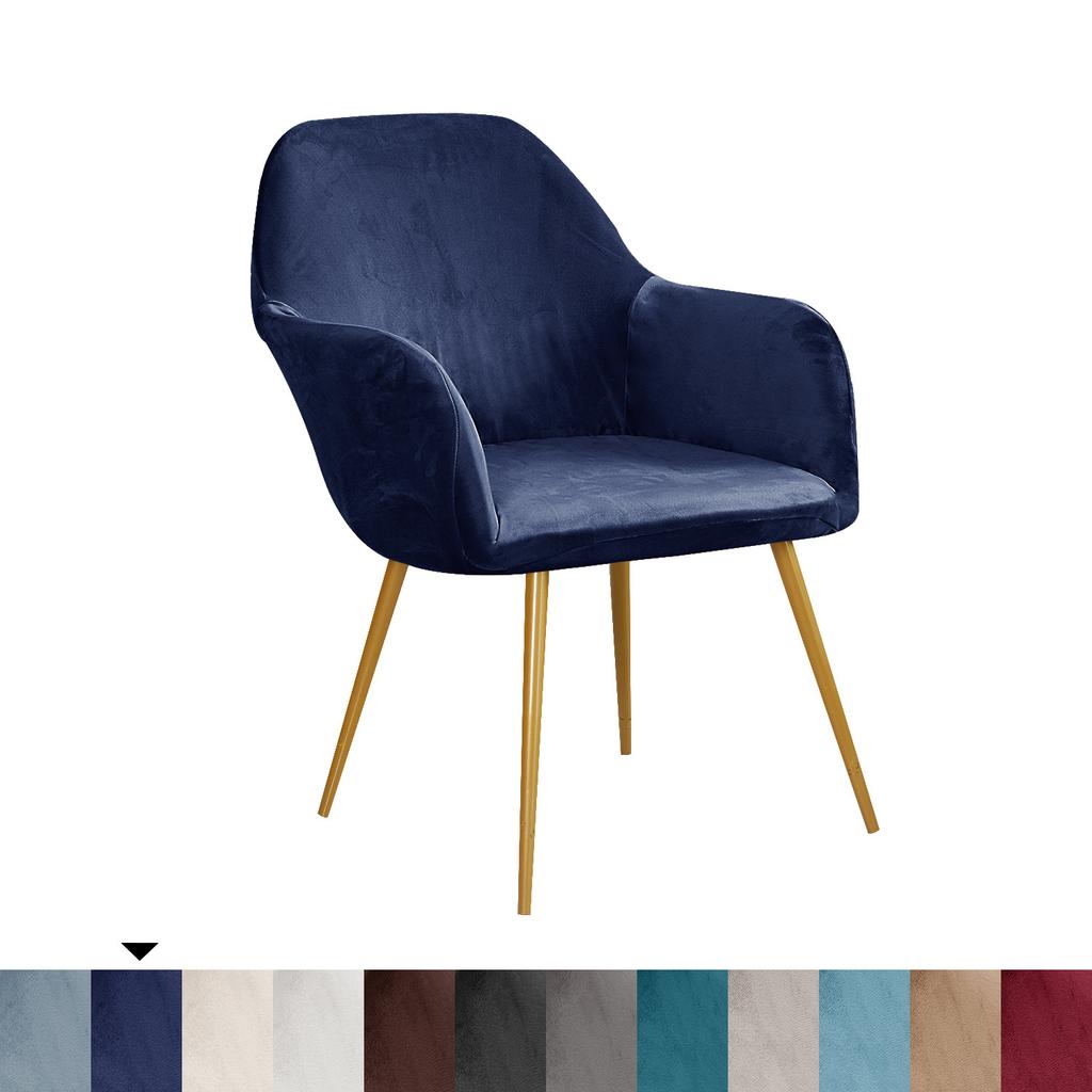 1/2/3 Pcs Bar High Arm Chair Cover Elastic Velvet  Chair Seat Covers Washable Dining Chair Slipcovers Office Chair Covers