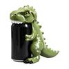 Plastic Drink Coaster Dinosaur Can Cover, Cute Animal Soda Holder for 375ml Cans, Funny Beverage Accessories Stand Desk, Fun Party Home Bar Decor Gift
