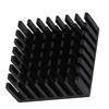 10pcs P25*10*25-B Aluminum Black Heat Sink Chip Cooling Fin