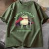 Ich bin ein Kanal für Unsinn T-Shirt Unisex Damen Lustige Frosch Weirdcore Sprüche T-Shirt Tee Erwachsene Unisex Grafik Humor Unisex Kleidung