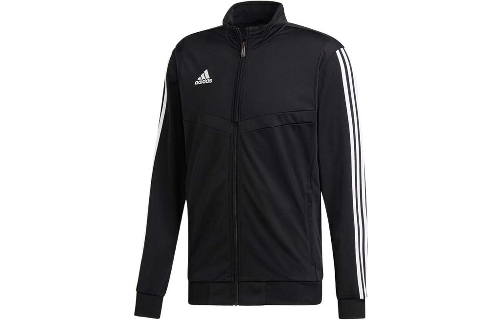 adidas Jackets Men's Black Stand Collar Moderate Other DT5783