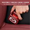 For Mazda Car Seat Belt Protection Cover Silicone Seatbelt Button Protector CX9 MX5 RX8 Axela Demio Atenza MS GJI GH BK MP dxy1
