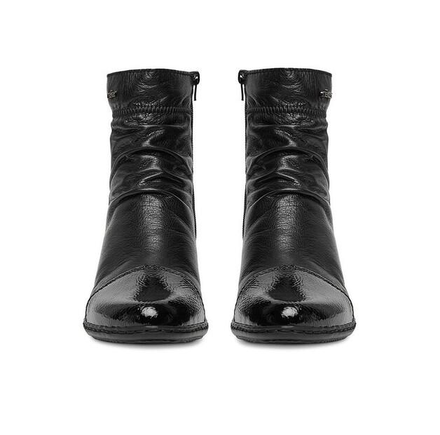 Rieker Y0773-00 Black Ankle Boots