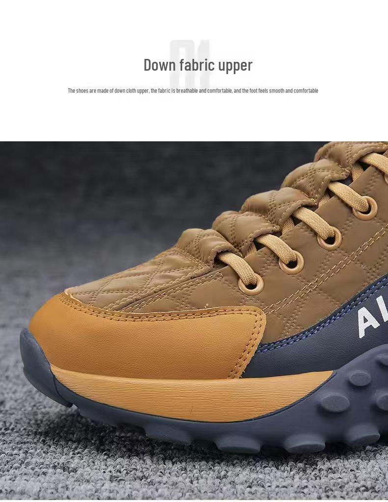 Men's 2025 Korean Style Low-Top Running Shoes - Trendy, Non-Slip, Thick-Soled, Versatile Casual Dad Shoes.
