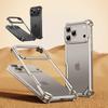 Custodia Paraurti in Metallo di Lusso per iPhone 17 16 15 Pro Max / 17 Air / 17 16 15 Pro Telaio in Alluminio Copertura Protettiva
