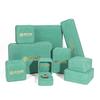 High-end rounded velvet jewelry box, jewelry ring box, pearl necklace and earrings box, bracelet jewelry packaging box
