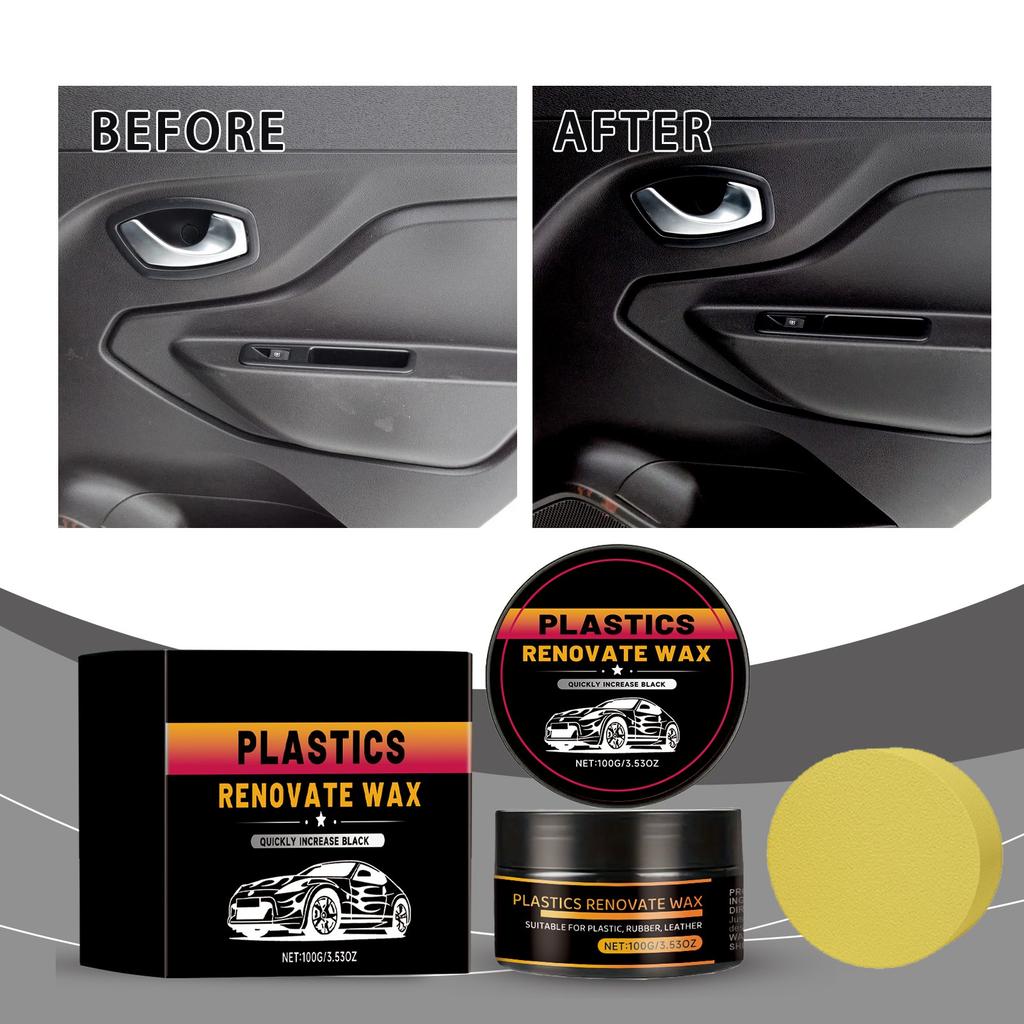 Auto Kunststoff Creme Auto Kratzschutz Dekontamination Strahlend Wie Neu Kunststoffpflege Und Creme