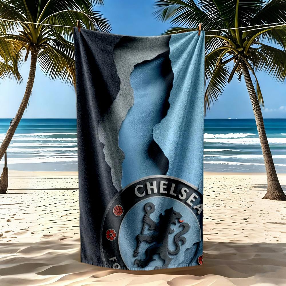 Chelsea Beach Towel Super Soft Absorbent Comfortable Lightweight Suitable For Swimming Gym Camping Yoga Vacation