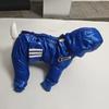 BXX Thick Belly‑Wrap Down‑Cotton Four‑Legged Dog Jumpsuit, Anti‑Static Cold‑Resistant Coat With Harness Hole for Small Dogs