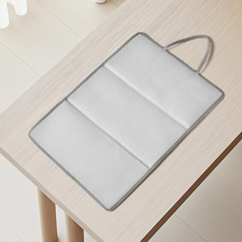 Folding Steamer Board With Ironing Glove Anti-Slip Clothes Steamer Stand For Suit, Dress & Shirt, Portable Iron Mat For Home Use