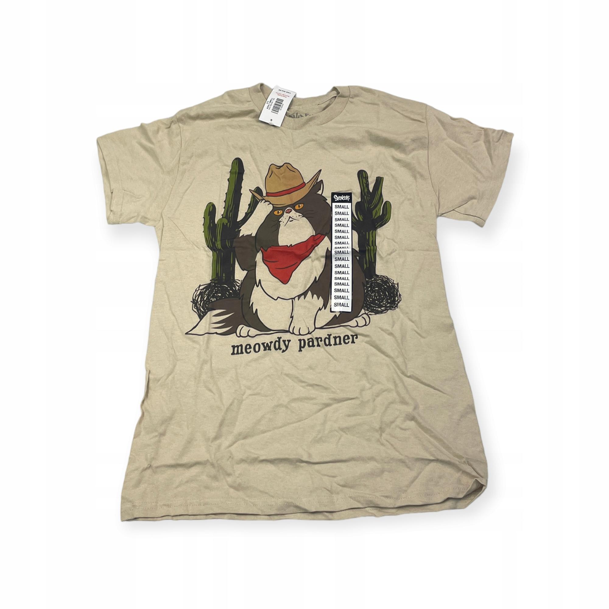 

Koszulka T-shirt męski okrągły dekolt SPENCER S NADRUK S