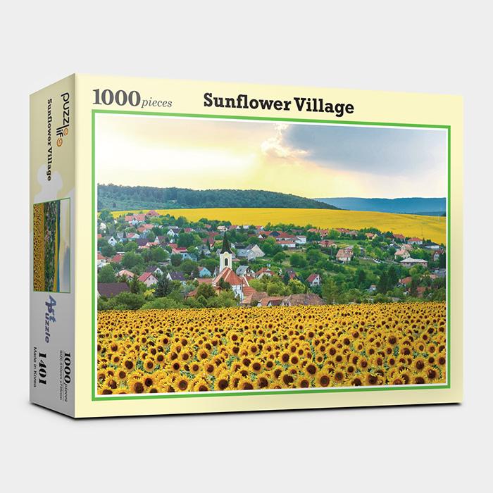 

Пазл на 1000 елементів - Соняшникове село