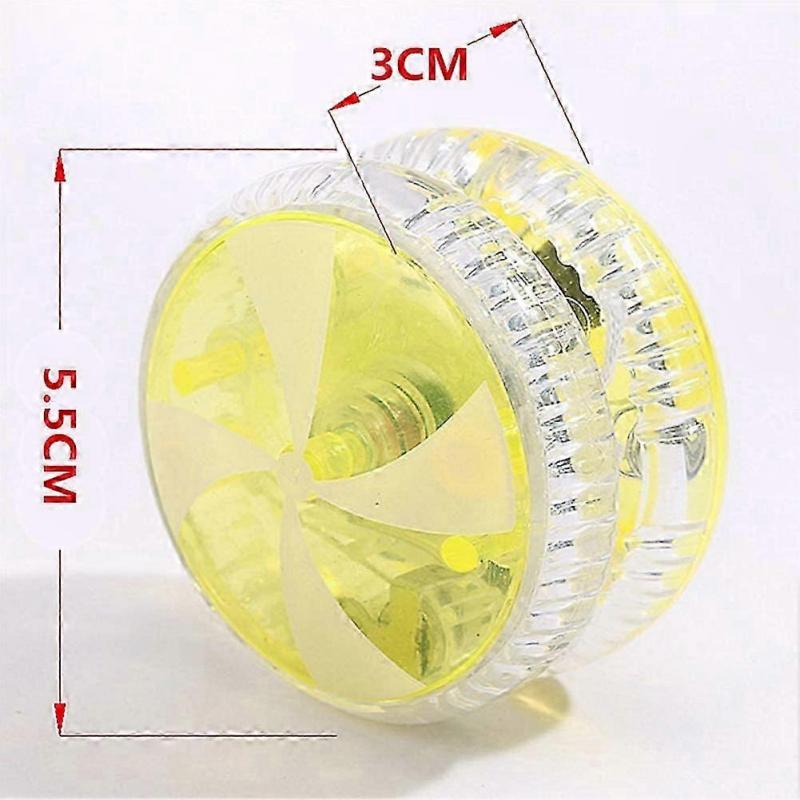 Light-Up Yoyo 4-Pack with Ball Bearing for Kids Beginner Responsive Random Colors