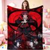 Itachi'S Moon Night Cartoon Flannel Blanket Warm Comfortable Fleece Blanket For Living Room Bedroom Recliner Lightweight Home Decor Gift For Friends