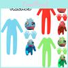 Unisex Roblox Rainbow Friends Cosplay Jumpsuit Mask Suit For Kids Dress-up