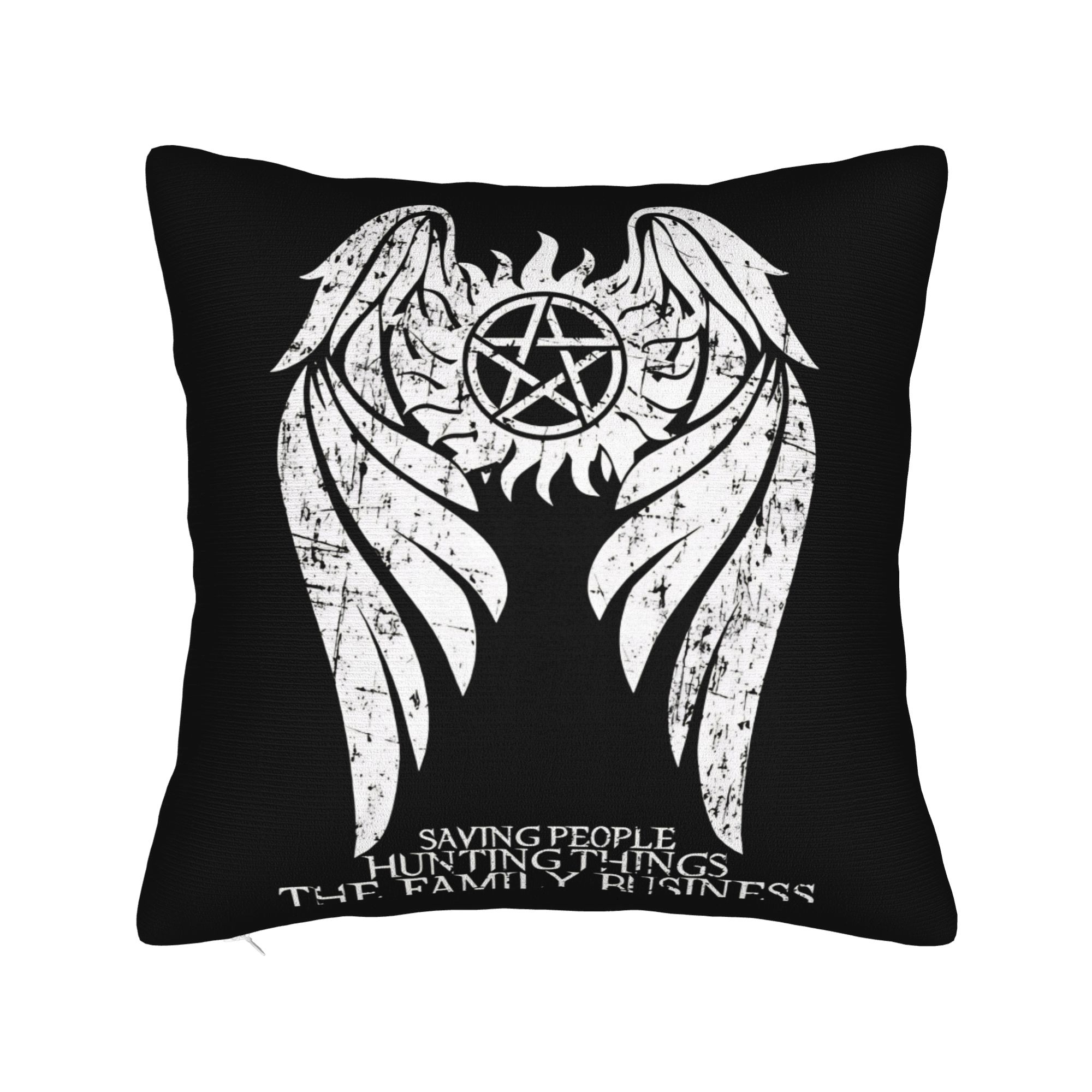 Винчестер Браз Дарк вер Сверхъестественная Наволочка Графическая Наволочка Для Кресла в Гостиной Винтажная Наволочка 5050cm 1150₽