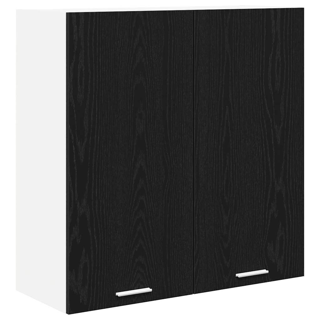 Hanging Cabinet Black Oak Look 80 X 31 X 80 Cm Particleboard
