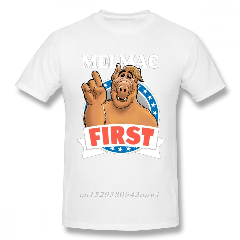 Novelty ALF Melmac First T Shirt For Male Stylish Design Round Collar Life Form Tee Shirt Plus Size