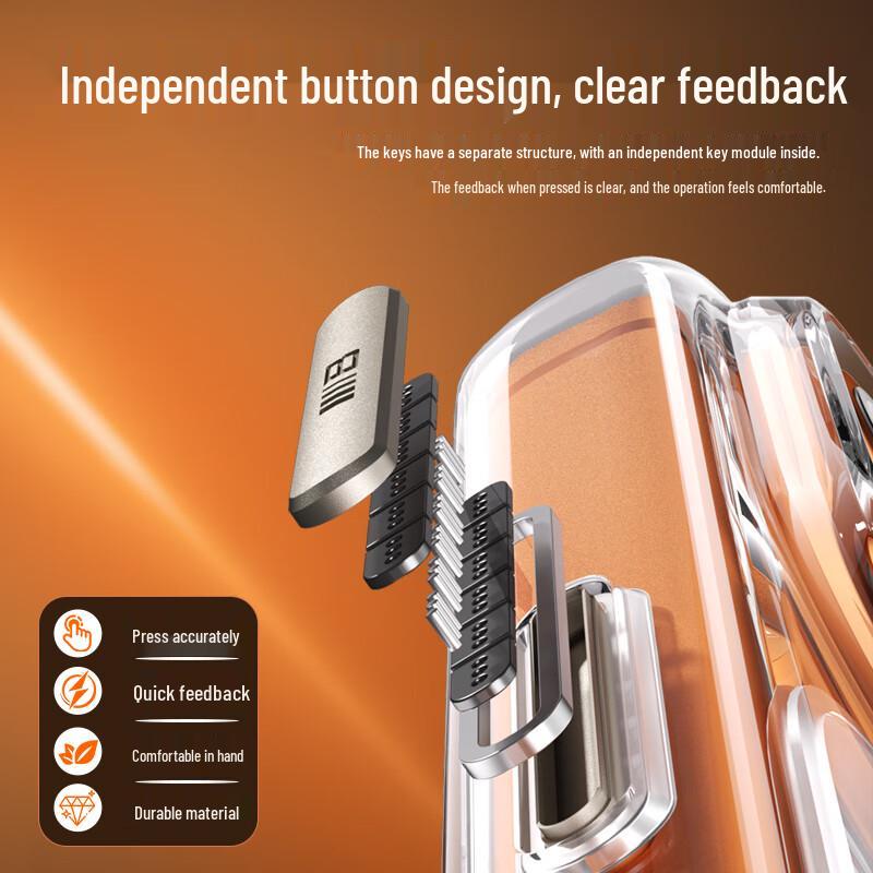 Blue Gorilla Mr. Transparent Anti-Drop Phone Case for iPhone 17 Pro Max