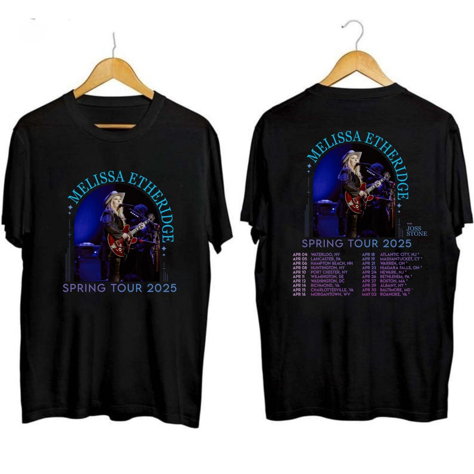 NEW!! Melissa Etheridge Spring Tour 2026 Shirt All Size S-4XL Fans Gift XL