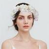 Wedding Festivals Floral Crown Hairband Bohemian Headwear Rose Flower Headpiece  for Women Girls