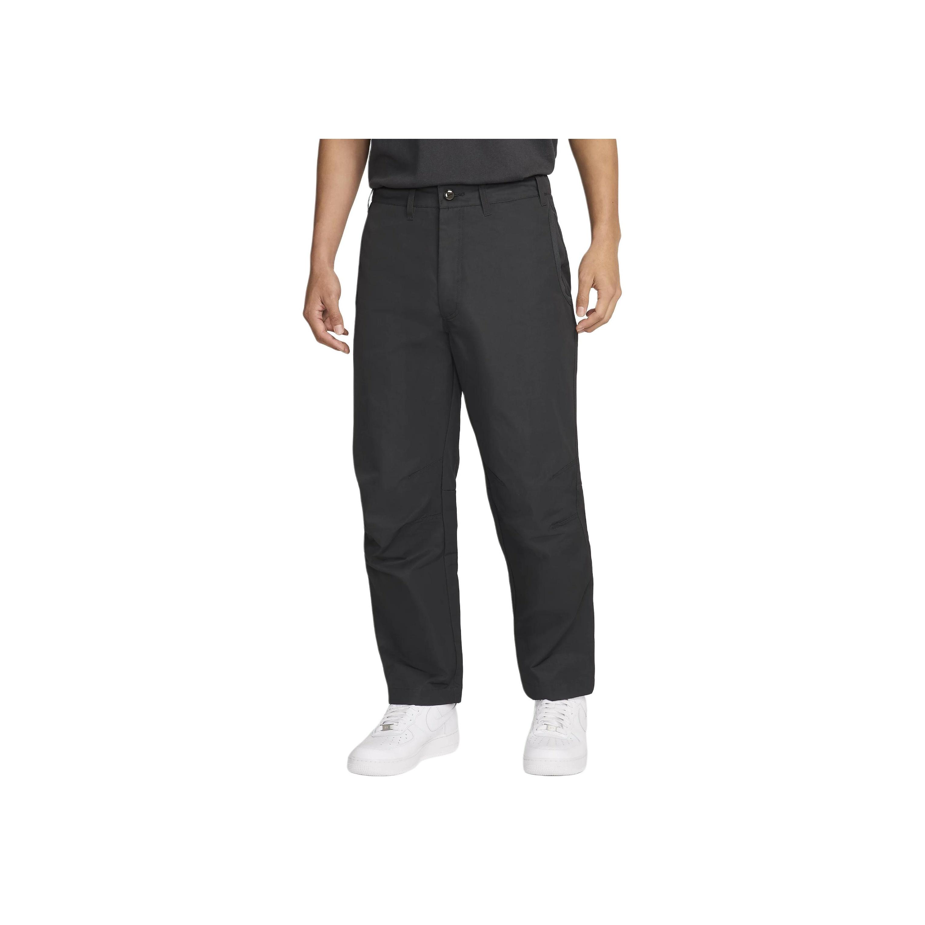 Nike Tech Men s Woven Straight Leg Pants Baroque Black FZ0711-060 2XL