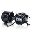 2 Pack 3.5" Dual Color LED Fog Lights for Jeep Grand Cherokee Wrangler JK Dodge Journey Charger Chrysler