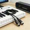 Male to Male Cable Adapter DIN 5 Pin to DIN 5 Pin Cable Sound Extension Cable Connector for Electronic Piano Keyboard