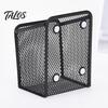 File Cabinet Organizer Black Mesh Pencil Cup Holder Large Capacity Multipurpose Pen Magnetic Makeup Brush Metal Desk