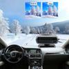 2IN1Car Heater&Cooling Fan 12V 120W/24V 200W Portable Electric Windshield Defroster Defogger Demister,Anti-Fog Heating Dryer