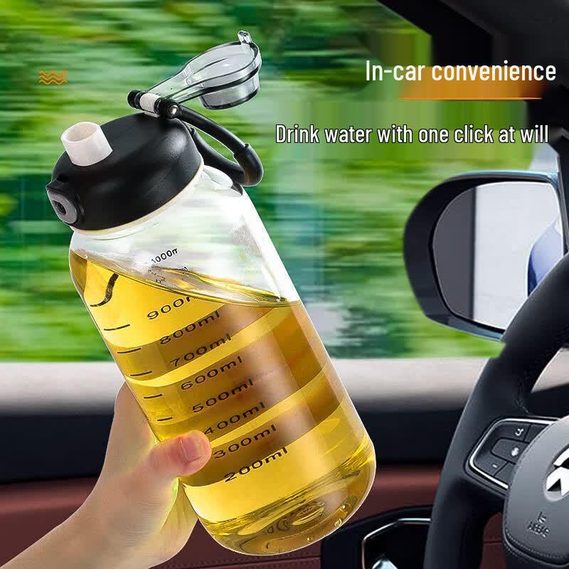 UO SO Large Capacity Portable Tea Infuser Glass Bottle