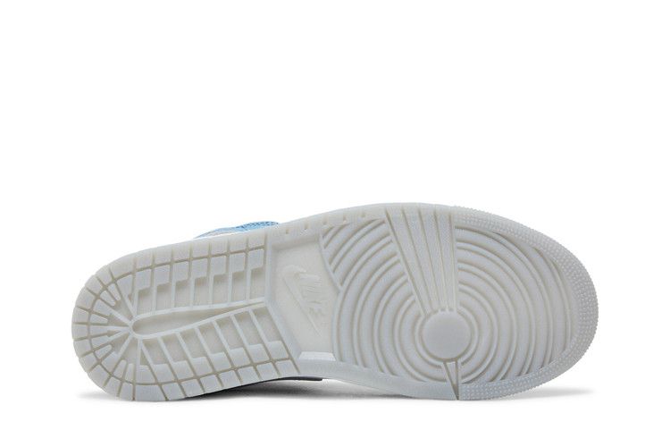 Men's Sneakers Nike Jordan 1 Mid French Blue Fire Red French Blue/Fire Red-White-Light Steel Grey