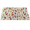 Fresh Simple Abstract Small Leaf Branch Printing Linen Placemat for Dining Table Drink Coaster Home Decoration Modern Kitchen