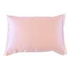 Kinuya 100% Silk Pillowcase for Moisturizing Skin and Hair, Good Night Silk Care, Ribbon Closure, SO5525, Cherry Blossom Color